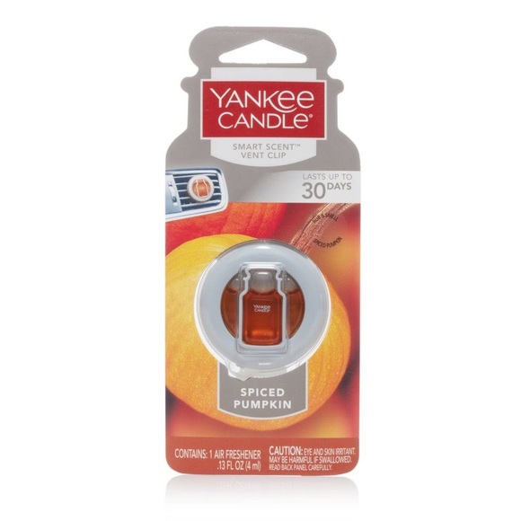 🌟Host Pick🌟Yankee Candle Spiced Pumpkin Smart Scent Vent Clip - Picture 1 of 1